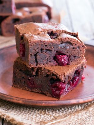 Choc-berry Brownies