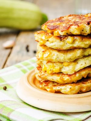 Corn and Ricotta Fritters