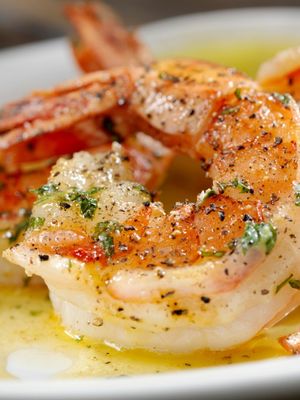 Easy Garlic Prawns