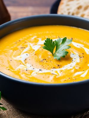 Pumpkin Soup with Vegetables
