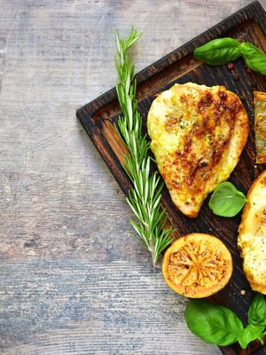 Baked Chicken with Herbs