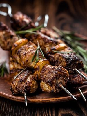 Healthy Lamb Kebabs