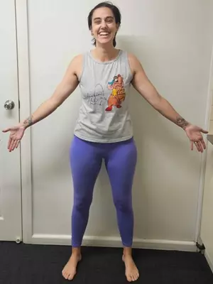 Hazel Pagano before Vision