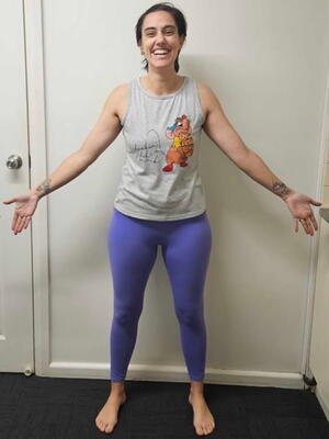 Hazel Pagano before Vision