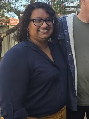 Radhika Sukumar-White before Vision