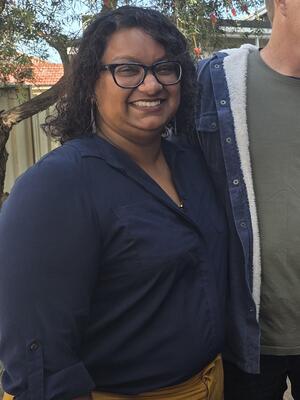Radhika Sukumar-White before Vision