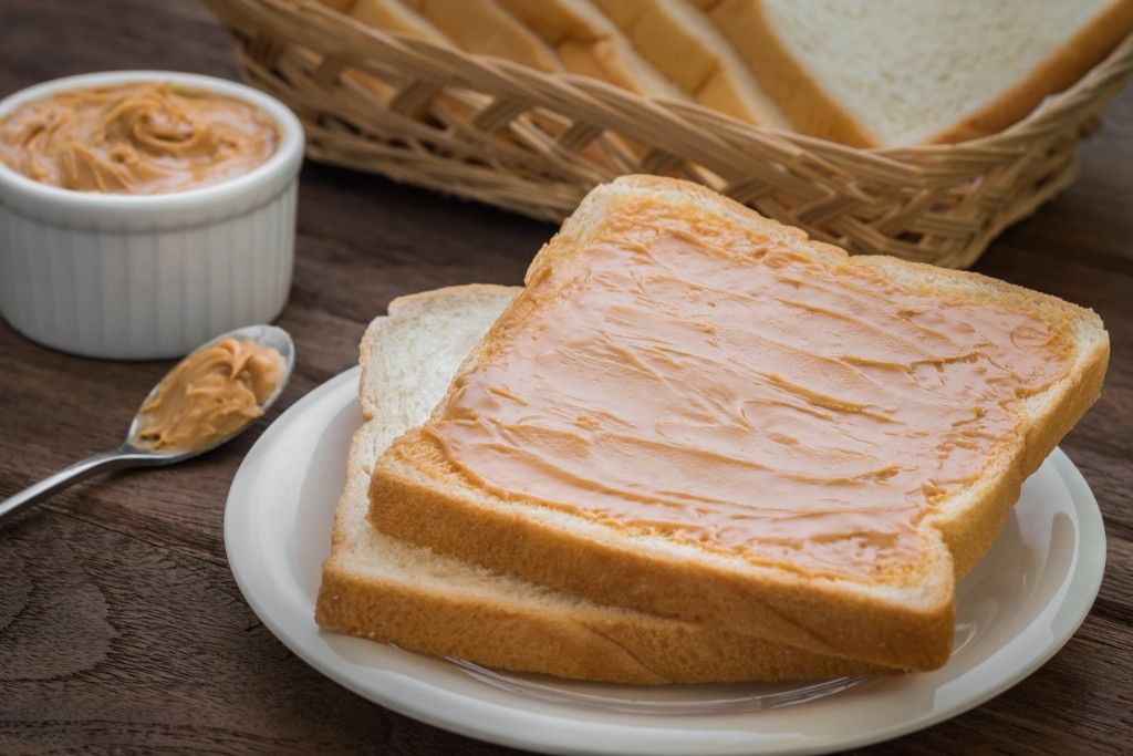 Peanut Butter Toast and Protein Shake