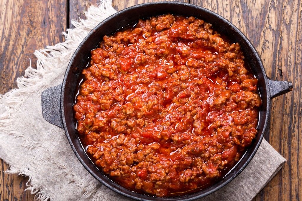 Mince with Green Beans