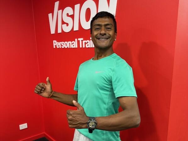 Max Babu at Vision