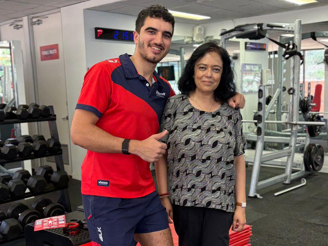 Syeda Haider after Vision