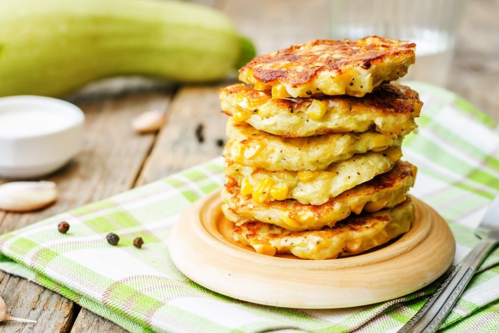 Corn and Ricotta Fritters