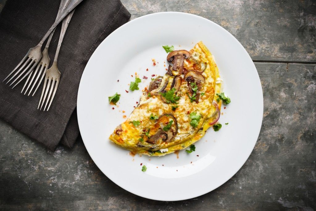 Dairy Free Skinny Omelette