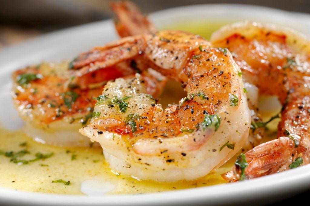 Easy Garlic Prawns