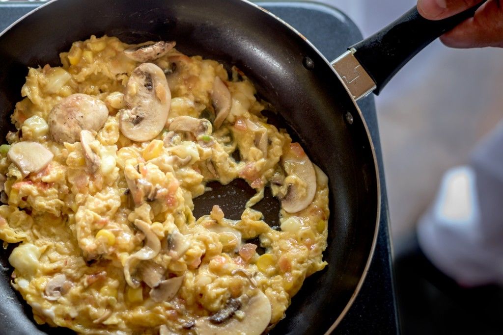 Low Carb Low Fat Scrambled Eggs