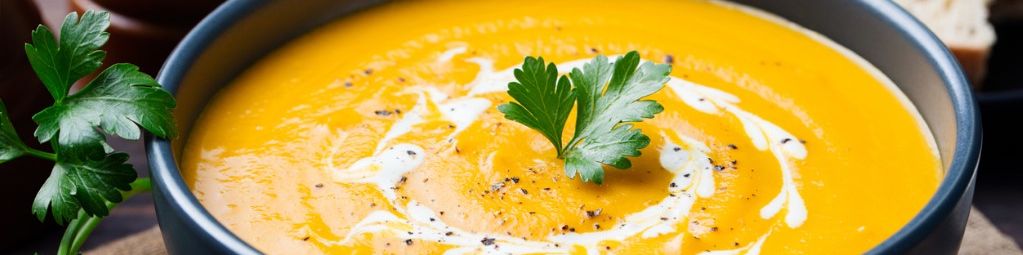 Pumpkin Soup with Vegetables