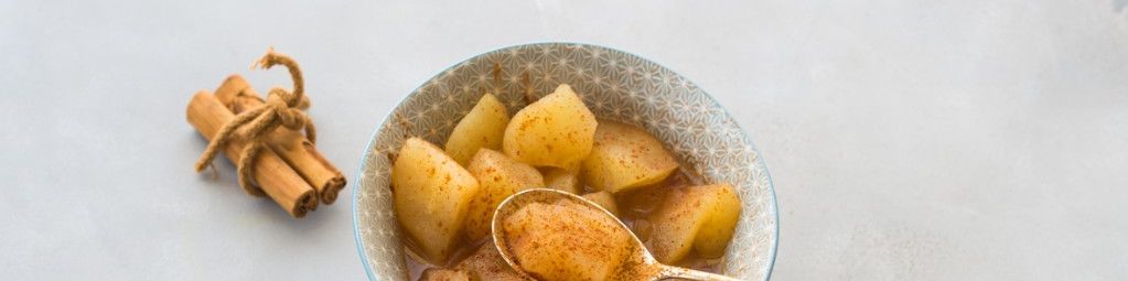 Stewed Apples with Greek Yoghurt