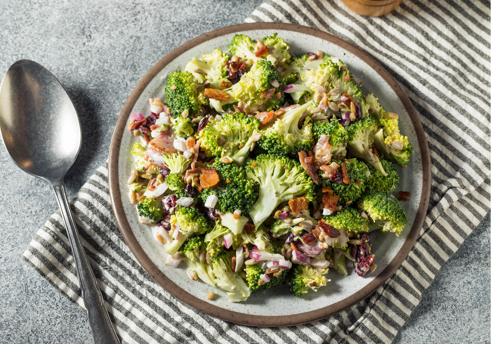 Broccoli Salad with Ranch Dressing Vision Personal Training