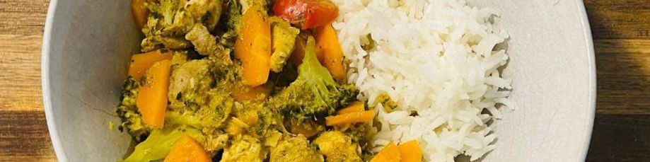 Coconut Chicken Curry 