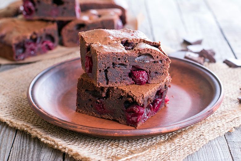 Choc-berry Brownies