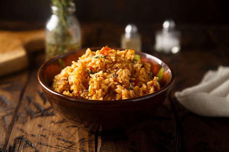 Lemon & Thyme Chicken with Herb Pilaf