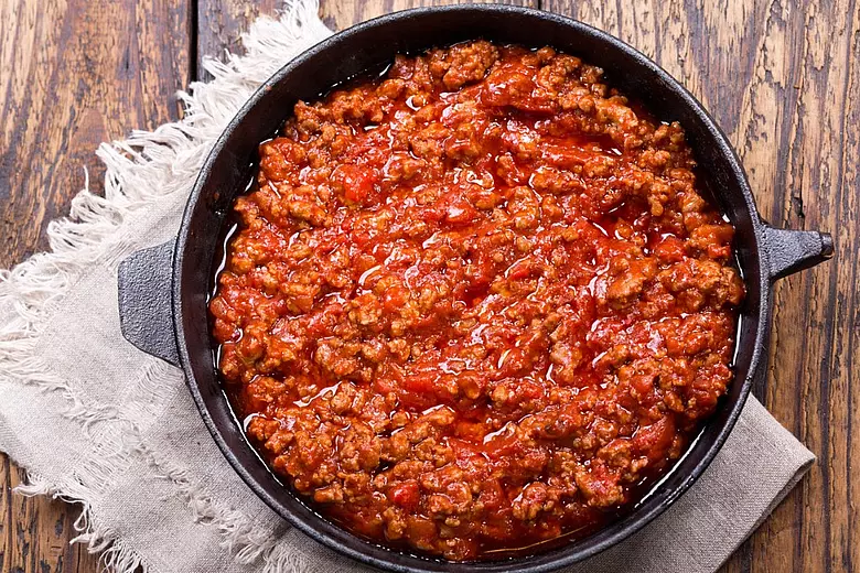 Mince with Green Beans