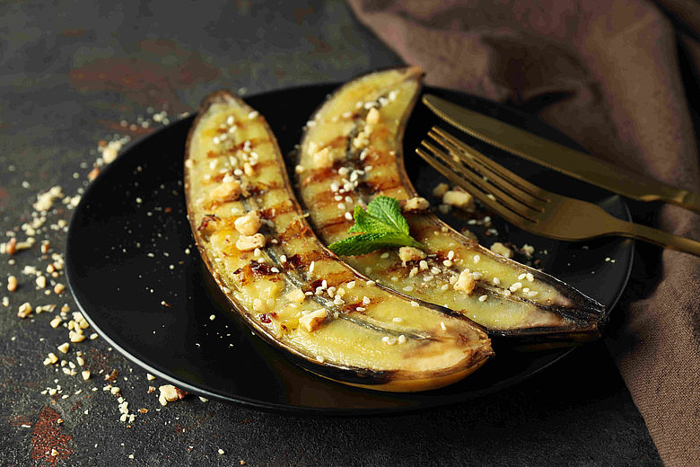 Roasted Air Fryer Bananas