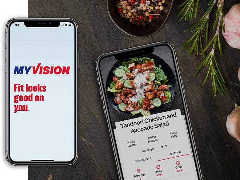 MyVision Recipes Content Image