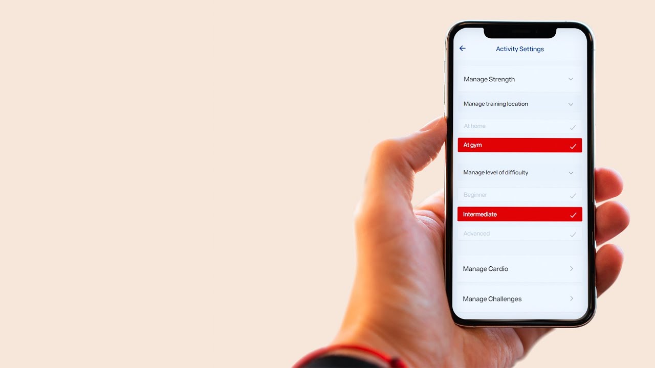 Manage Activity Settings