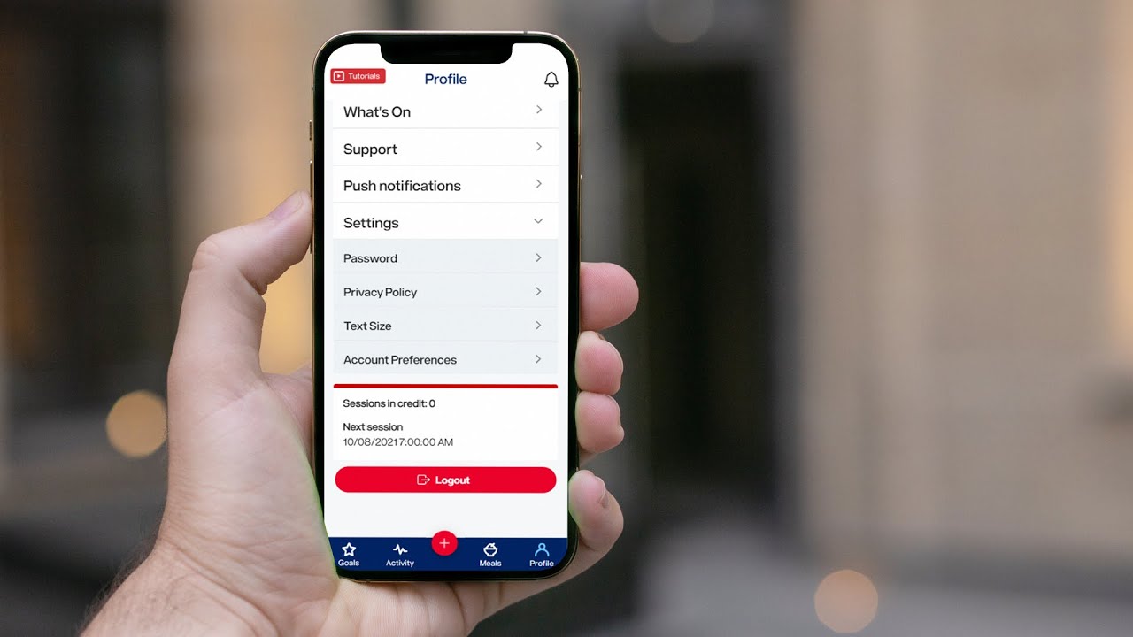 Profile: Settings